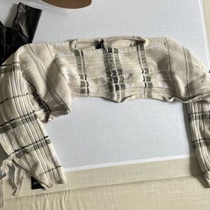 Super cool Phillip lim cropped sweater